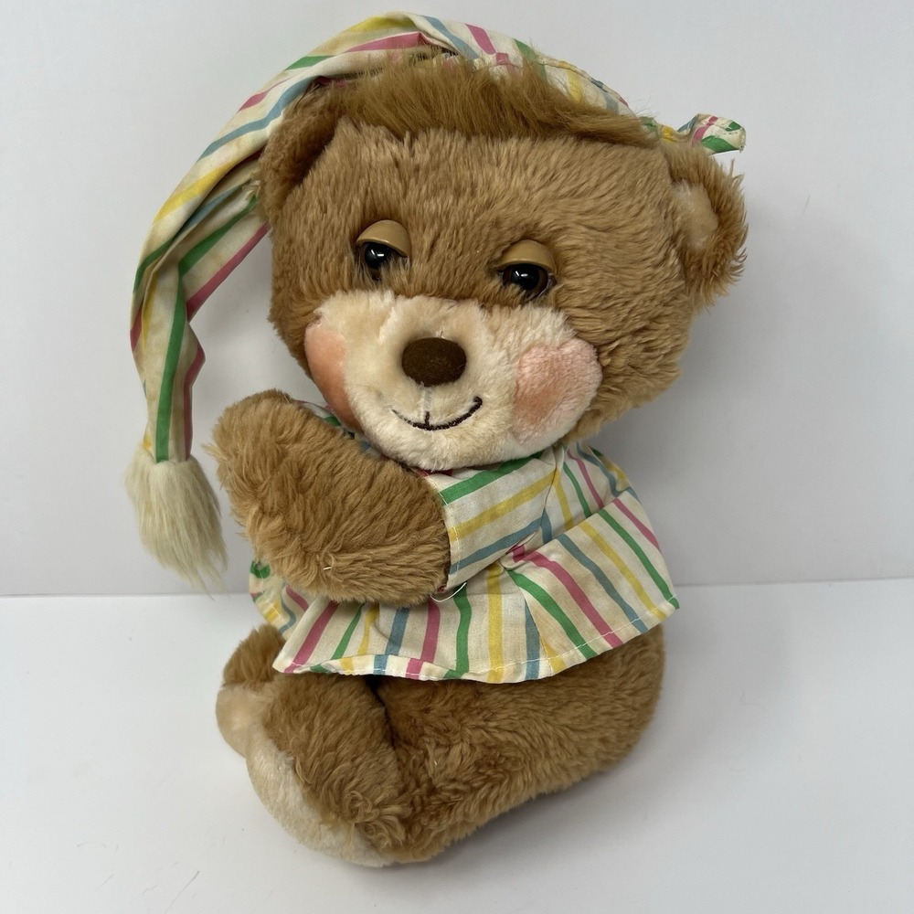 Fisher‎ Price Teddy Betsy Bear Plush 1401 Stuffed Animal 10" Vtg Collectible Toy